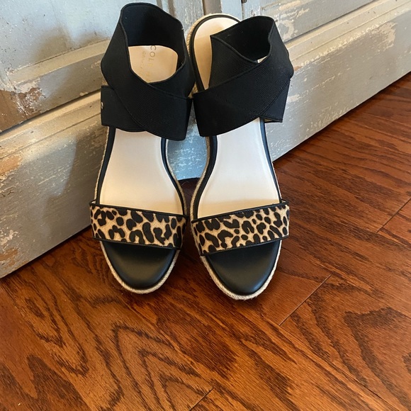 Cole Haan Cute NEW wedge sandals size 8 1/2 - Picture 3 of 9